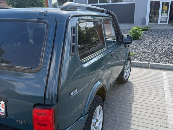 2002 Lada (ВАЗ) 2121 (4x4) I Рестайлинг, синий, 430000 рублей - вид 5