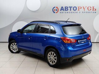 2014 Mitsubishi ASX I Рестайлинг, синий, 885000 рублей, вид 2