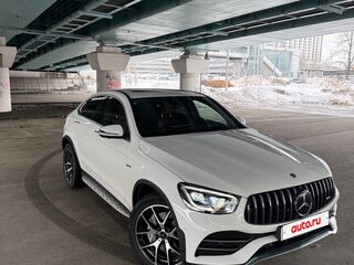 2021 Mercedes-Benz GLC Coupe AMG 43 AMG I (C253) Рестайлинг, белый, 7200000 рублей, вид 1