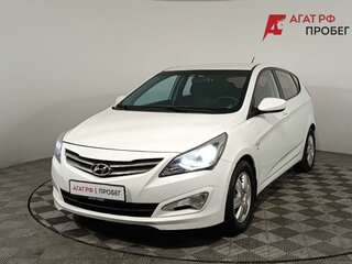2014 Hyundai Solaris I, белый, 899000 рублей, вид 3
