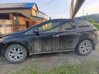 2007 Mazda CX-7 I, чёрный, 650000 рублей, вид 4