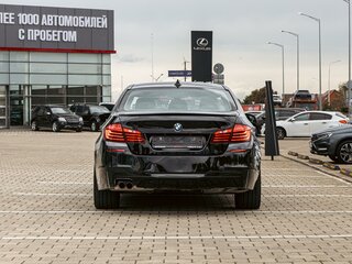 2016 BMW 5 серии 520i VI (F10/F11/F07) Рестайлинг, чёрный, 1795000 рублей, вид 5