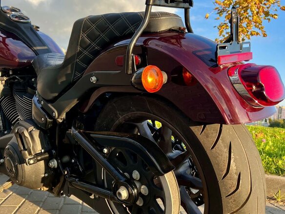 2020 Harley-Davidson Low Rider, пурпурный, 1133321 рублей - вид 6