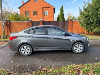 2016 Hyundai Solaris I Рестайлинг, серый, 900000 рублей, вид 5
