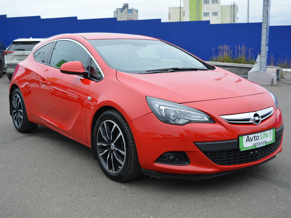 2012 Opel Astra GTC J Рестайлинг, красный - вид 2