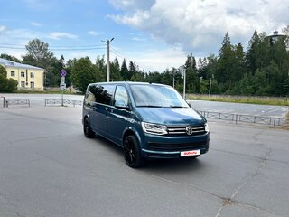 2017 Volkswagen Caravelle Long T6, синий, 4200000 рублей, вид 4