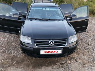2003 Volkswagen Passat B5 Рестайлинг, чёрный, 550000 рублей, вид 3