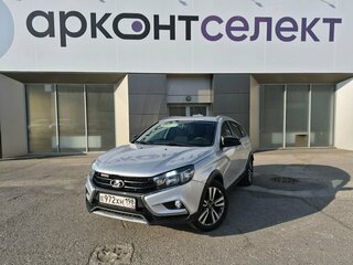 2020 Lada (ВАЗ) Vesta SW Cross I, серебристый, 1350000 рублей, вид 1