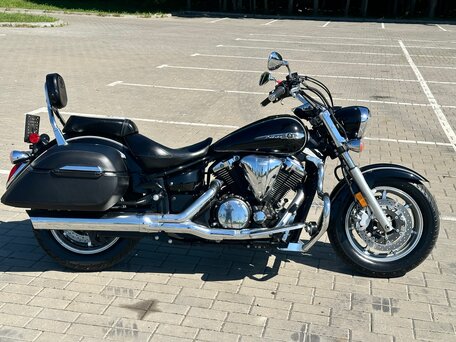 2014 Yamaha XVS1300, чёрный, 600000 рублей, вид 4