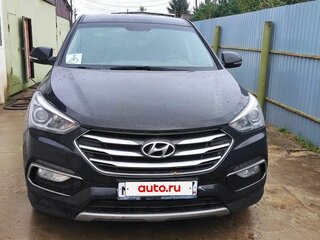 2016 Hyundai Santa Fe III Рестайлинг, чёрный, 1800000 рублей, вид 3