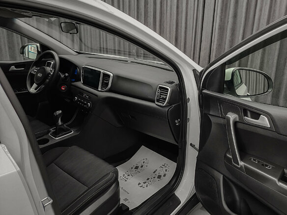 2019 Kia Sportage IV Рестайлинг, белый - вид 9