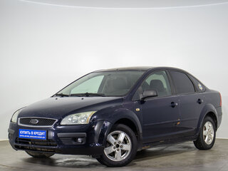 2005 Ford Focus II, синий, 349000 рублей, вид 3