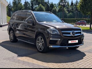 2015 Mercedes-Benz GL-Класс 400 II (X166), коричневый, 3300000 рублей, вид 2