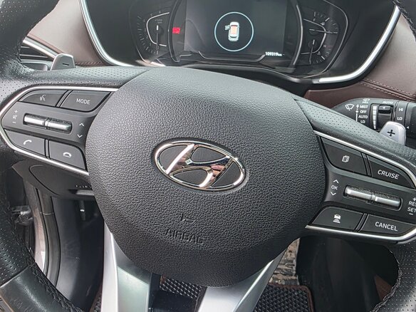 2019 Hyundai Santa Fe IV, серый, 3450000 рублей - вид 26