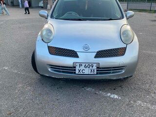 2002 Nissan March III (K12), серебристый, 200000 рублей, вид 1