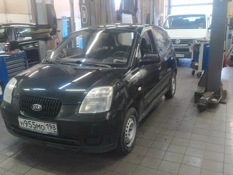 2006 Kia Picanto I, чёрный, 199000 рублей, вид 1