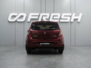 2011 Renault Sandero I, красный, 599000 рублей, вид 4
