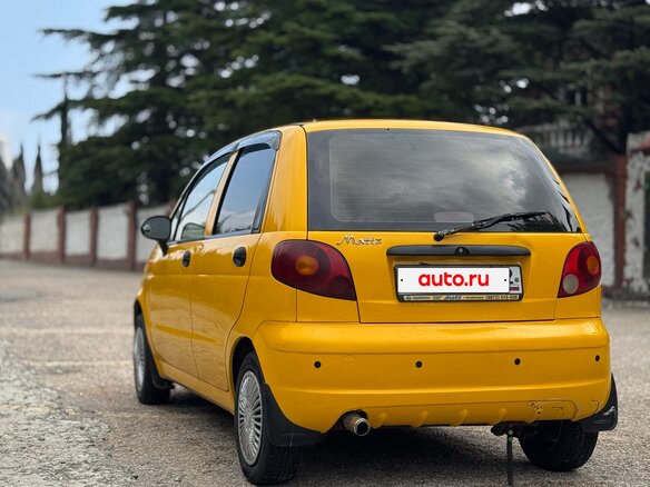 2005 Daewoo Matiz I Рестайлинг, жёлтый, 350000 рублей - вид 6
