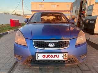 2011 Kia Rio II Рестайлинг, синий, 360000 рублей, вид 1