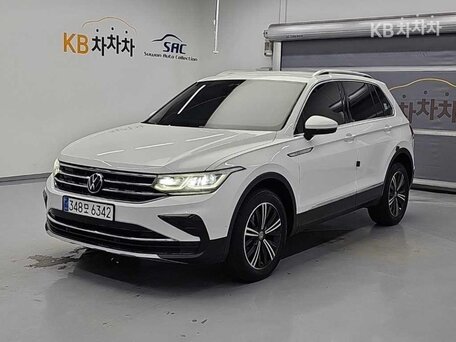 2023 Volkswagen Tiguan II Рестайлинг, белый, 3190000 рублей, вид 1