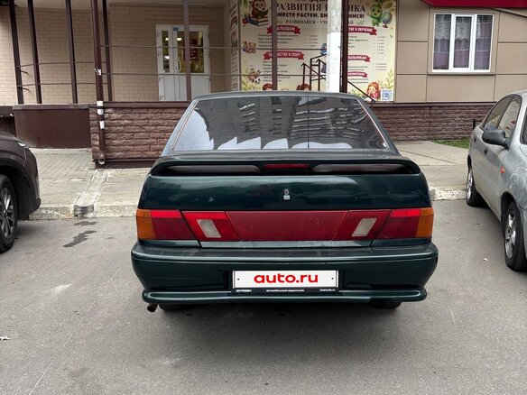 2002 Lada (ВАЗ) 2115, зелёный, 175000 рублей - вид 5