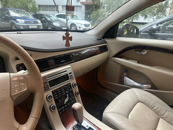 2007 Volvo S80 II, чёрный - вид 3