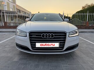 2014 Audi A8 III (D4) Рестайлинг, белый, 2149999 рублей, вид 4