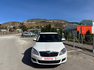 2012 Skoda Fabia II Рестайлинг, белый, 490000 рублей, вид 2