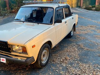 1997 Lada (ВАЗ) 2107, бежевый, 85000 рублей, вид 1