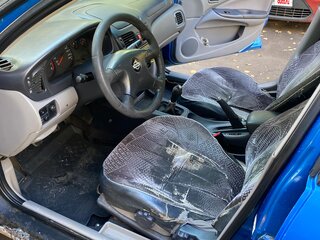 2001 Nissan Almera II (N16), синий, 190000 рублей, вид 5