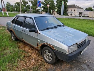 2001 Lada (ВАЗ) 21099, серебристый, 65000 рублей, вид 5