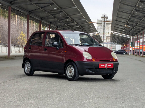 2006 Daewoo Matiz II, красный, 199900 рублей - вид 1