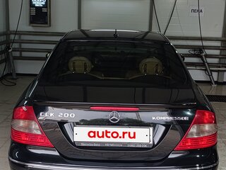2007 Mercedes-Benz CLK-Класс 200 II (W209) Рестайлинг, чёрный, 1100000 рублей, вид 4