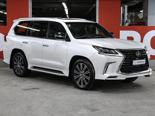 2018 Lexus LX 570 III Рестайлинг 2, белый, 8598000 рублей, вид 3
