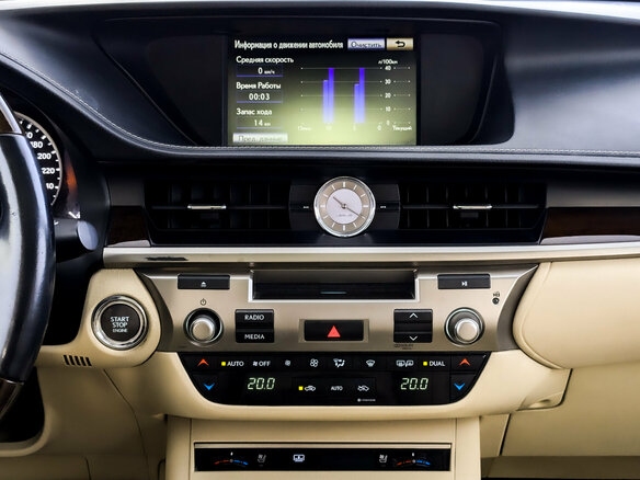 2014 Lexus ES 250 VI, коричневый, 2490000 рублей - вид 14