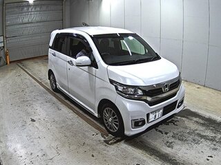2019 Honda N-WGN I Рестайлинг, белый, 730000 рублей, вид 5