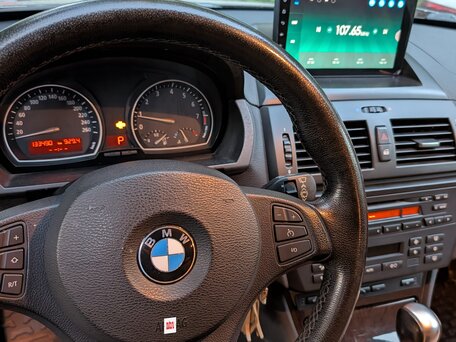 2007 BMW X3 30i I (E83) Рестайлинг, чёрный, 1335000 рублей, вид 4