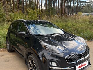 2021 Kia Sportage IV Рестайлинг, чёрный, 2450000 рублей, вид 2