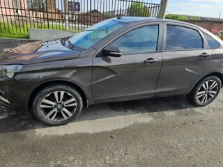 2021 Lada (ВАЗ) Vesta I, коричневый, 1180000 рублей, вид 3