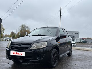 2015 Lada (ВАЗ) Granta I, чёрный, 285000 рублей, вид 1