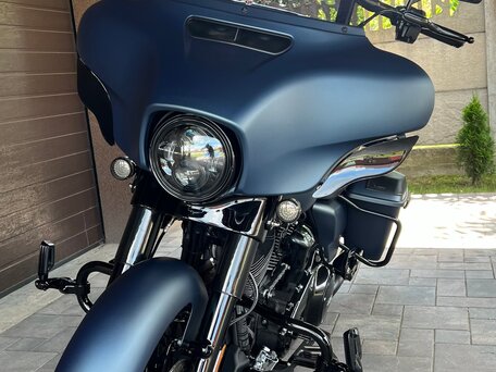 2021 Harley-Davidson Street Glide, синий, 1850000 рублей, вид 4