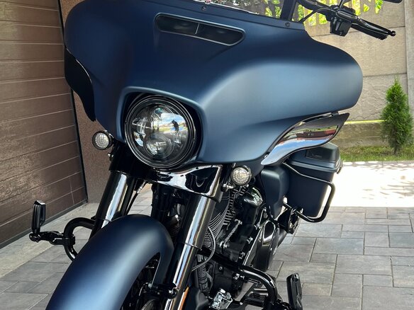 2021 Harley-Davidson Street Glide, синий, 1850000 рублей - вид 3