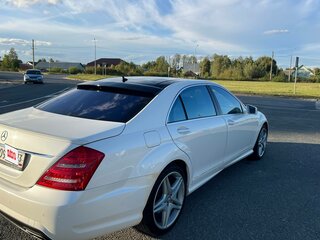 2010 Mercedes-Benz S-Класс 500 V (W221) Рестайлинг, белый, 2600000 рублей, вид 5