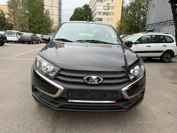 2026 Lada (ВАЗ) Granta I Рестайлинг, чёрный, 1285000 рублей - вид 1