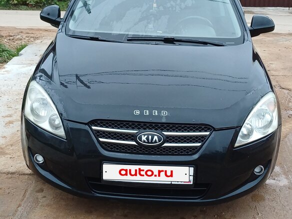 2008 Kia Ceed I, чёрный, 550000 рублей - вид 1