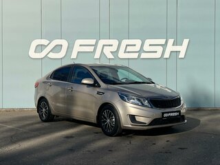 2013 Kia Rio III, бежевый, 889000 рублей, вид 1