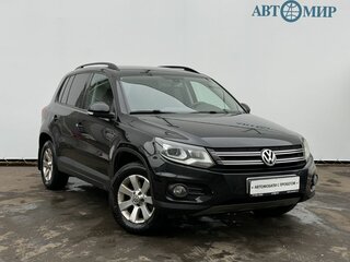2012 Volkswagen Tiguan I Рестайлинг, чёрный, 1350000 рублей, вид 3