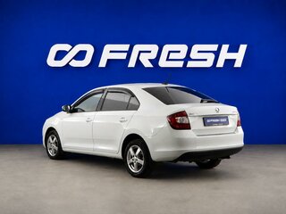 2019 Skoda Rapid I Рестайлинг, белый, 1495444 рублей, вид 2