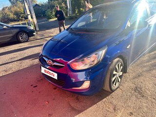 2011 Hyundai Solaris I, синий, 470000 рублей, вид 1