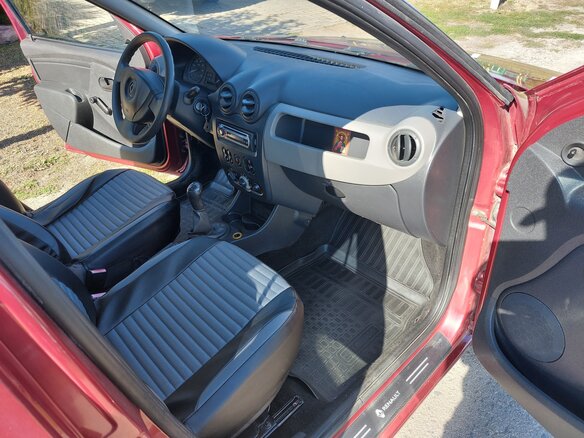 2011 Renault Sandero I, красный, 470000 рублей - вид 7